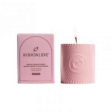 HighOnLove Litchi Martini Candle