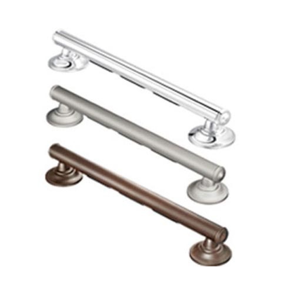 Moen Elegance Grab Bar  24  Brushed Nickel  w/Grip Pads