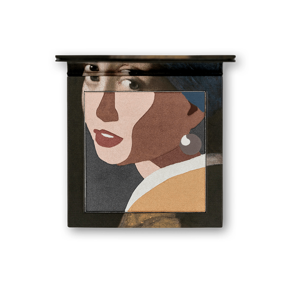 Girl with A Pearl Earring  Artistic Eyeshadow Palette Gift Edition (Including Wall Decor Poster Print with Frame)