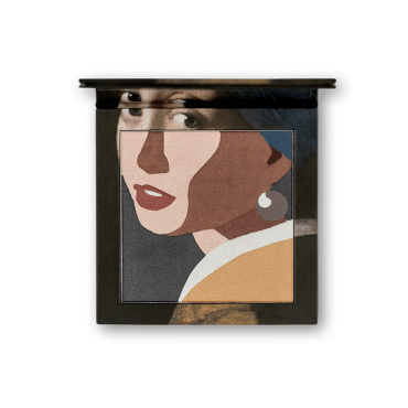 Girl with A Pearl Earring  Artistic Eyeshadow Palette Gift Edition (Including Wall Decor Poster Print with Frame)