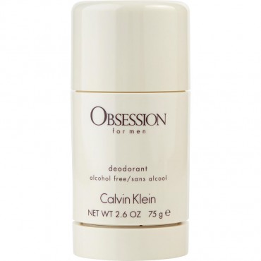 OBSESSION by Calvin Klein (MEN) - DEODORANT STICK ALCOHOL FREE 2.6 OZ