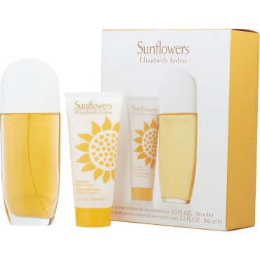 SUNFLOWERS by Elizabeth Arden (WOMEN) - EDT SPRAY 3.3 OZ & BODY LOTION 3.3 OZ