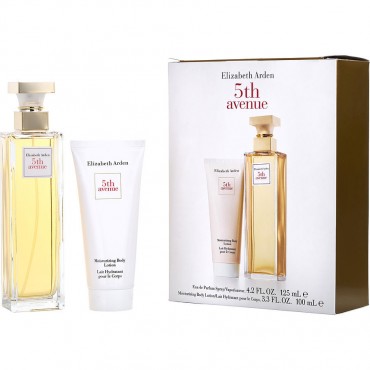 FIFTH AVENUE by Elizabeth Arden (WOMEN) - EAU DE PARFUM SPRAY 4.2 OZ & BODY LOTION 3.3 OZ