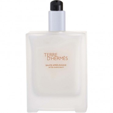 TERRE D'HERMES by Hermes (MEN) - AFTERSHAVE BALM WITH PUMP 3.3 OZ