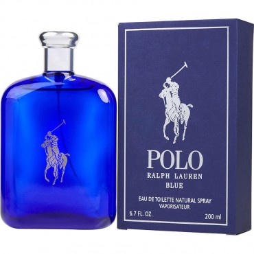 POLO BLUE by Ralph Lauren (MEN) - EDT SPRAY 6.7 OZ