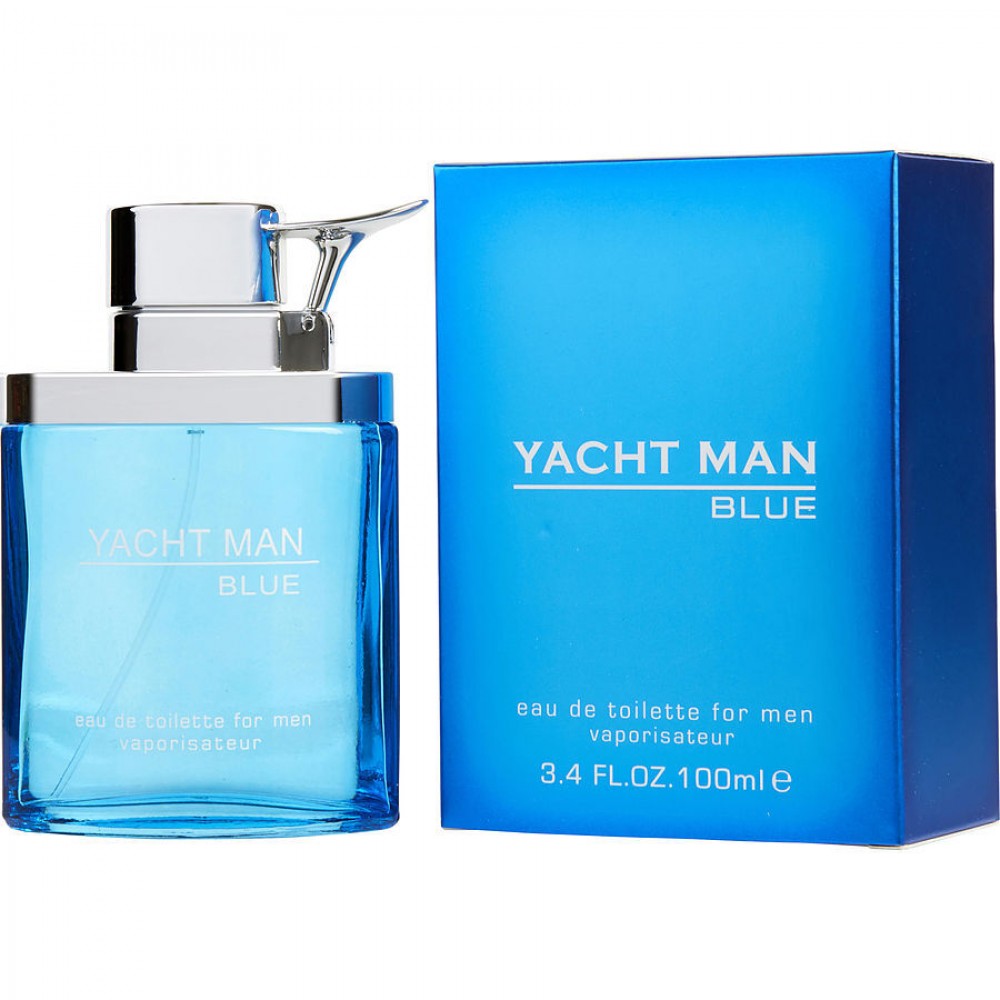 YACHT MAN BLUE by Myrurgia (MEN) - EDT SPRAY 3.4 OZ