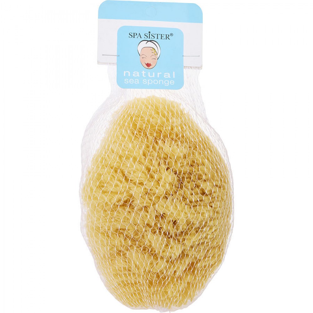 SPA ACCESSORIES by Spa Accessories (UNISEX) - NATURAL YELLOW SEA SPONGE - LARGE