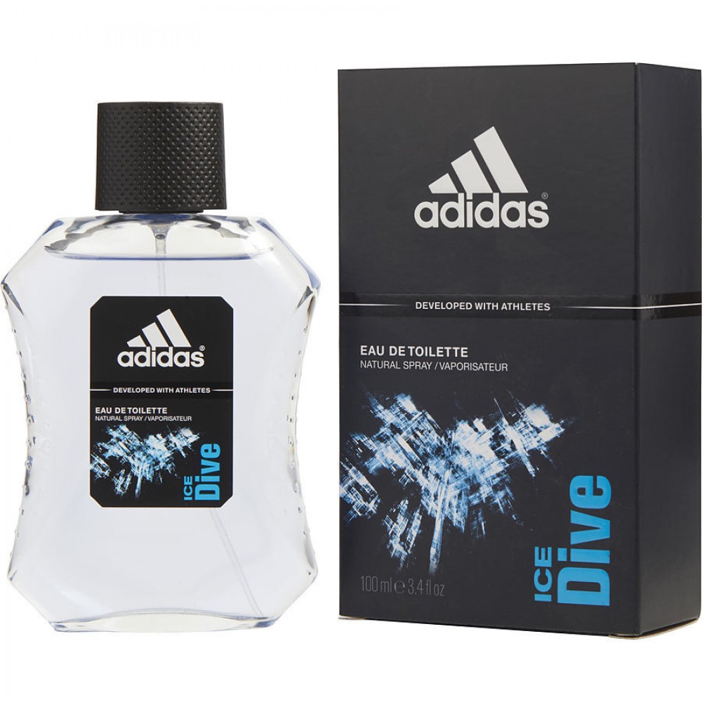 ADIDAS ICE DIVE by Adidas (MEN) - EDT SPRAY 3.4 OZ (DEVELOPED WITH ATHLETES)