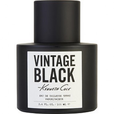 VINTAGE BLACK by Kenneth Cole (MEN) - EDT SPRAY 3.4 OZ (UNBOXED)