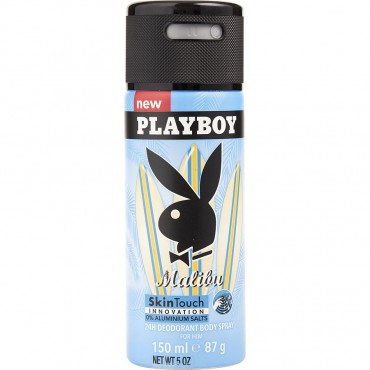 PLAYBOY MALIBU by Playboy (MEN) - BODY SPRAY 5 OZ