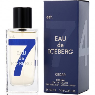 EAU DE ICEBERG CEDAR by Iceberg (MEN) - EDT SPRAY 3.3 OZ