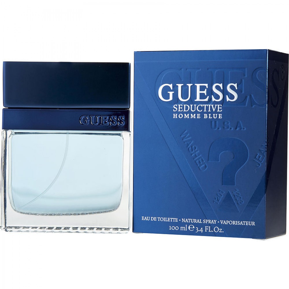 GUESS SEDUCTIVE HOMME BLUE by Guess (MEN) - EDT SPRAY 3.4 OZ