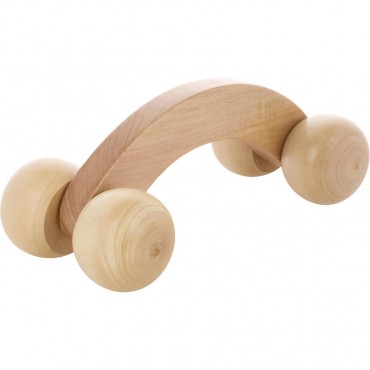 SPA ACCESSORIES by Spa Accessories (UNISEX) - WOODEN WHEEL MASSAGER