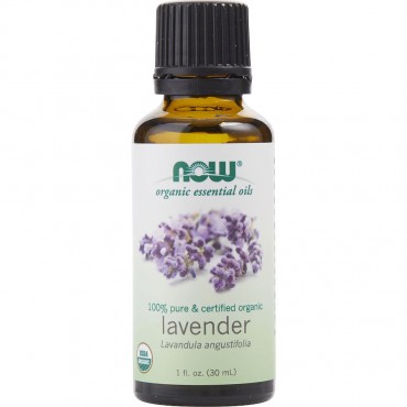 ESSENTIAL OILS NOW by NOW Essential Oils (UNISEX) - LAVENDER OIL 100% ORGANIC 1 OZ