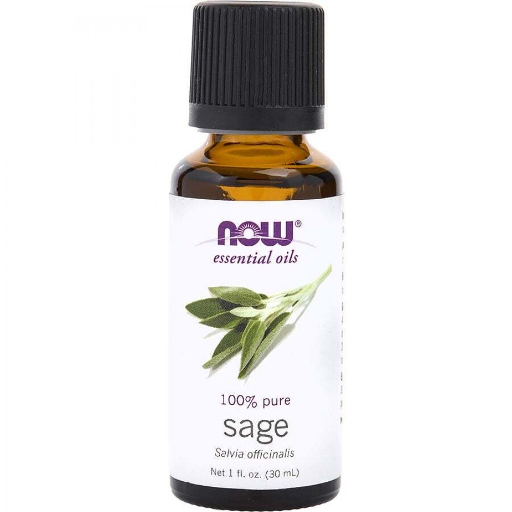 ESSENTIAL OILS NOW by NOW Essential Oils (UNISEX) - SAGE OIL 1 OZ