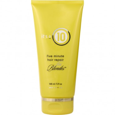 ITS A 10 by It's a 10 (UNISEX) - MIRACLE FIVE MINUTE HAIR REPAIR FOR BLONDES 5 OZ