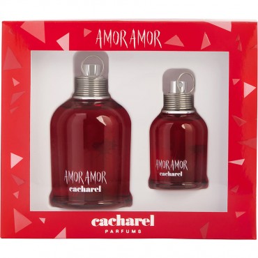 AMOR AMOR by Cacharel (WOMEN) - EDT SPRAY 3.4 OZ & EDT SPRAY 1 OZ