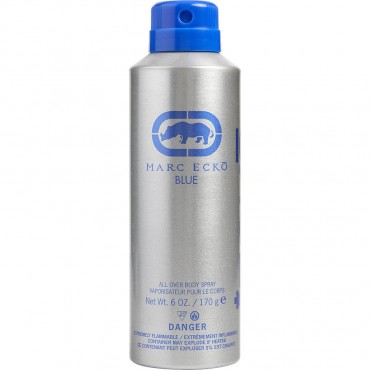 MARC ECKO BLUE by Marc Ecko (MEN) - ALL OVER BODY SPRAY 6 OZ