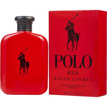 POLO RED by Ralph Lauren (MEN) - EDT SPRAY 4.2 OZ