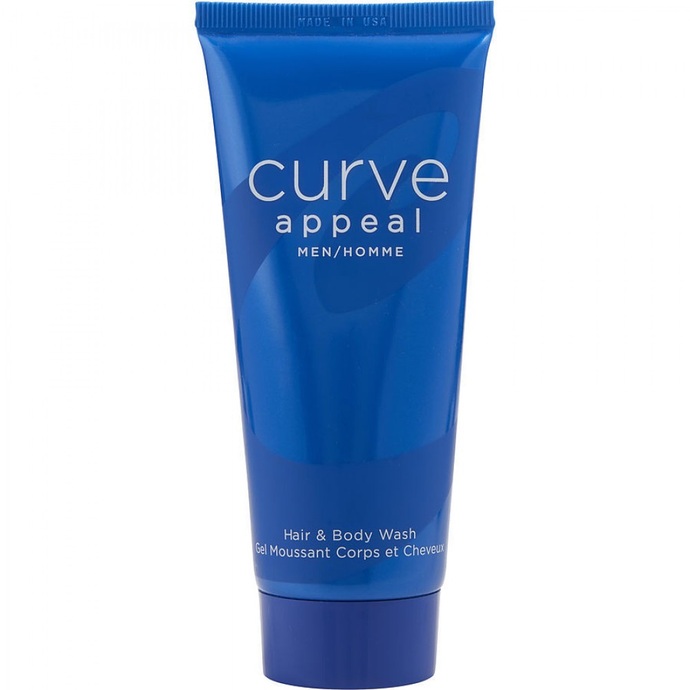 CURVE APPEAL by Liz Claiborne (MEN) - HAIR & BODY WASH 3.4 OZ