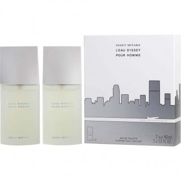 L'EAU D'ISSEY by Issey Miyake (MEN) - EDT SPRAY 1.3 OZ (PACK OF TWO)