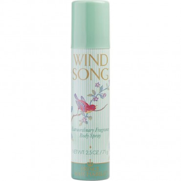 WIND SONG by Prince Matchabelli (WOMEN) - BODY SPRAY 2.5 OZ