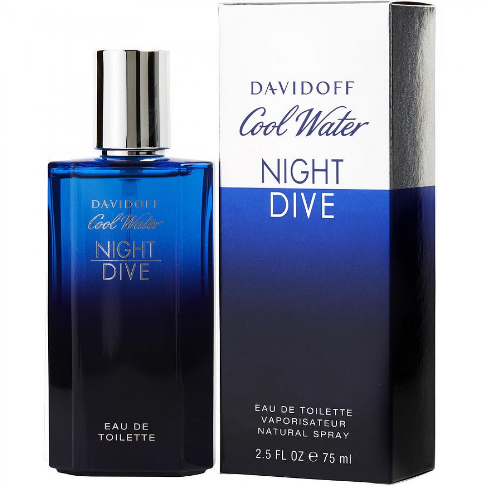 COOL WATER NIGHT DIVE by Davidoff (MEN) - EDT SPRAY 2.5 OZ