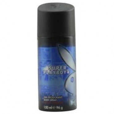 SUPER PLAYBOY by Playboy (MEN) - BODY SPRAY 5 OZ