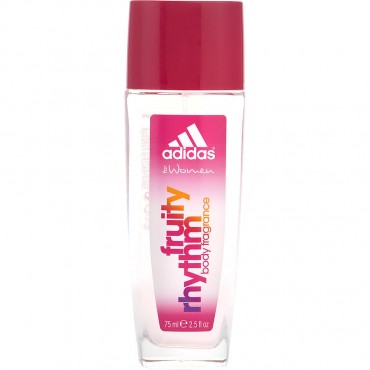 ADIDAS FRUITY RHYTHM by Adidas (WOMEN) - BODY FRAGRANCE NATURAL SPRAY 2.5 OZ