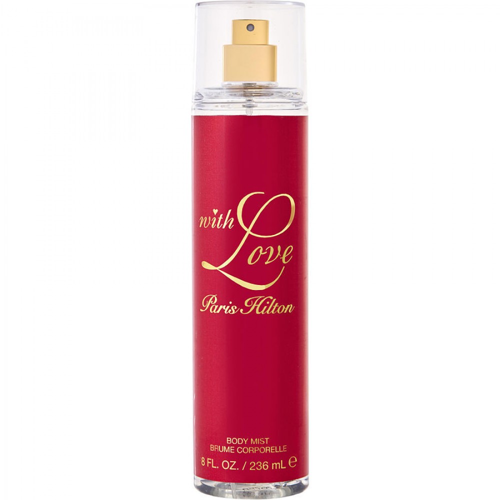 PARIS HILTON WITH LOVE by Paris Hilton (WOMEN) - BODY MIST 8 OZ