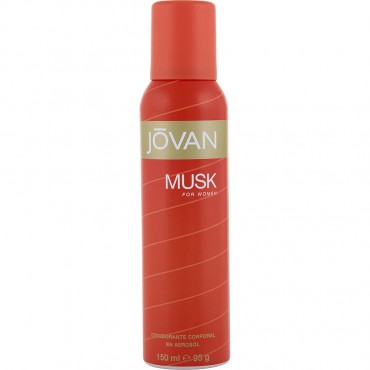 JOVAN MUSK by Jovan (WOMEN) - DEODORANT BODY SPRAY 5 OZ