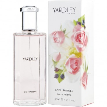 YARDLEY ENGLISH ROSE by Yardley (WOMEN) - EDT SPRAY 4.2 OZ (NEW PACKAGING)