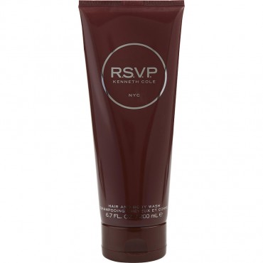 KENNETH COLE RSVP by Kenneth Cole (MEN) - HAIR & BODY WASH 6.7 OZ