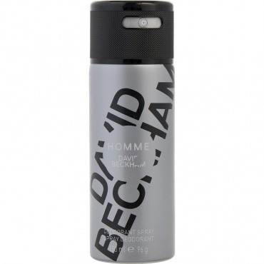 DAVID BECKHAM HOMME by David Beckham (MEN) - DEODORANT SPRAY 5 OZ