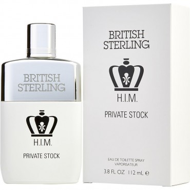 BRITISH STERLING HIM PRIVATE STOCK by Dana (MEN) - EDT SPRAY 3.8 OZ