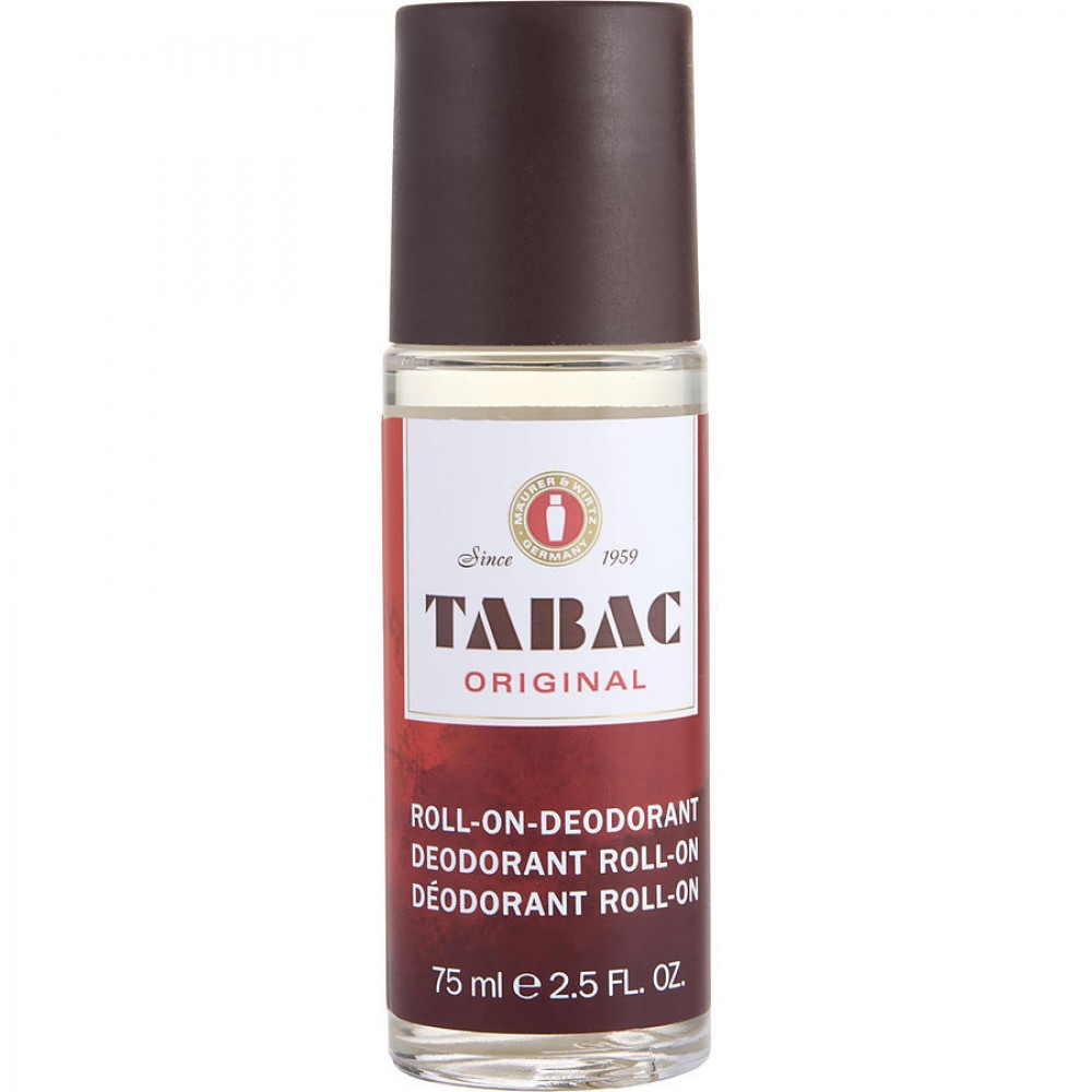 TABAC ORIGINAL by Maurer & Wirtz (MEN) - DEODORANT ROLL ON 2.5 OZ (GLASS BOTTLE)