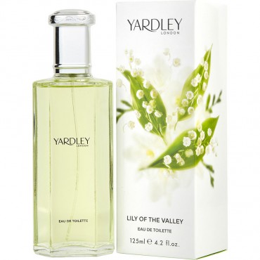 YARDLEY LILY OF THE VALLEY by Yardley (WOMEN) - EDT SPRAY 4.2 OZ (NEW PACKAGING)