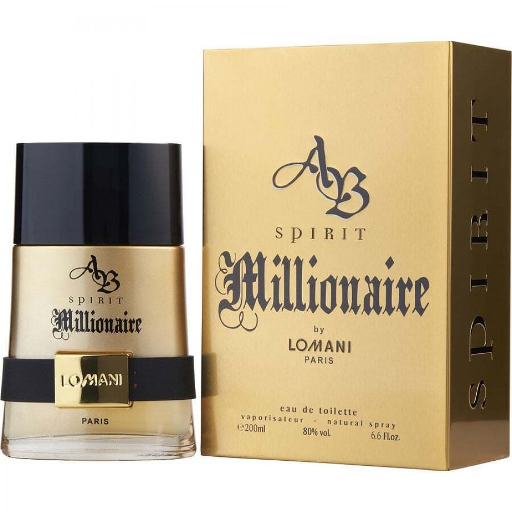 AB SPIRIT MILLIONAIRE by Lomani (MEN) - EDT SPRAY 6.6 OZ