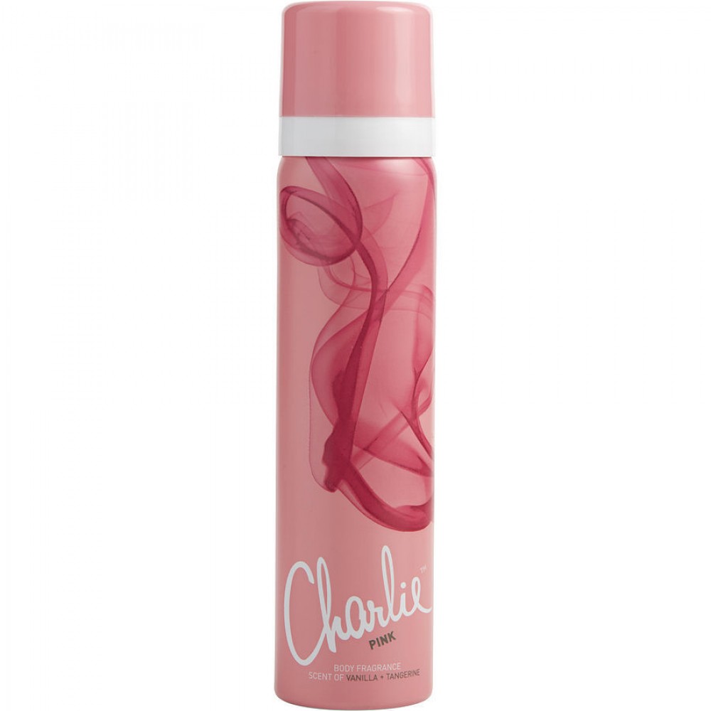 CHARLIE PINK by Revlon (WOMEN) - BODY SPRAY 2.5 OZ