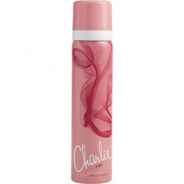 CHARLIE PINK by Revlon (WOMEN) - BODY SPRAY 2.5 OZ