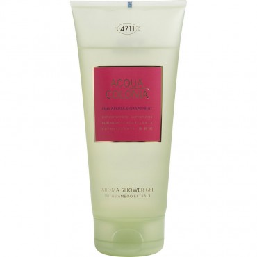 4711 ACQUA COLONIA PINK PEPPER & GRAPEFRUIT by 4711 (WOMEN) - SHOWER GEL 6.8 OZ