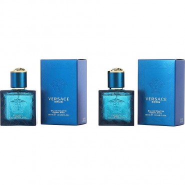 VERSACE EROS by Gianni Versace (MEN) - EDT SPRAY 2 X 1 OZ (DUO PACK)