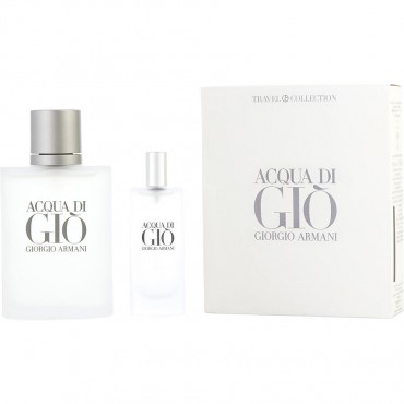 ACQUA DI GIO by Giorgio Armani (MEN) - EDT SPRAY 3.4 OZ & EDT SPRAY 0.5 OZ