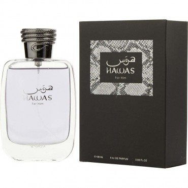 RASASI HAWAS FOR HIM by Rasasi (MEN) - EAU DE PARFUM SPRAY 3.3 OZ