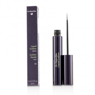 Dr. Hauschka by Dr. Hauschka (WOMEN) - Liquid Eyeliner - # 01 Black  --4ml/0.14oz