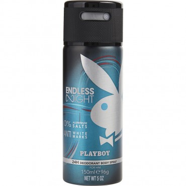 PLAYBOY ENDLESS NIGHT by Playboy (MEN) - DEODORANT BODY SPRAY 5 OZ