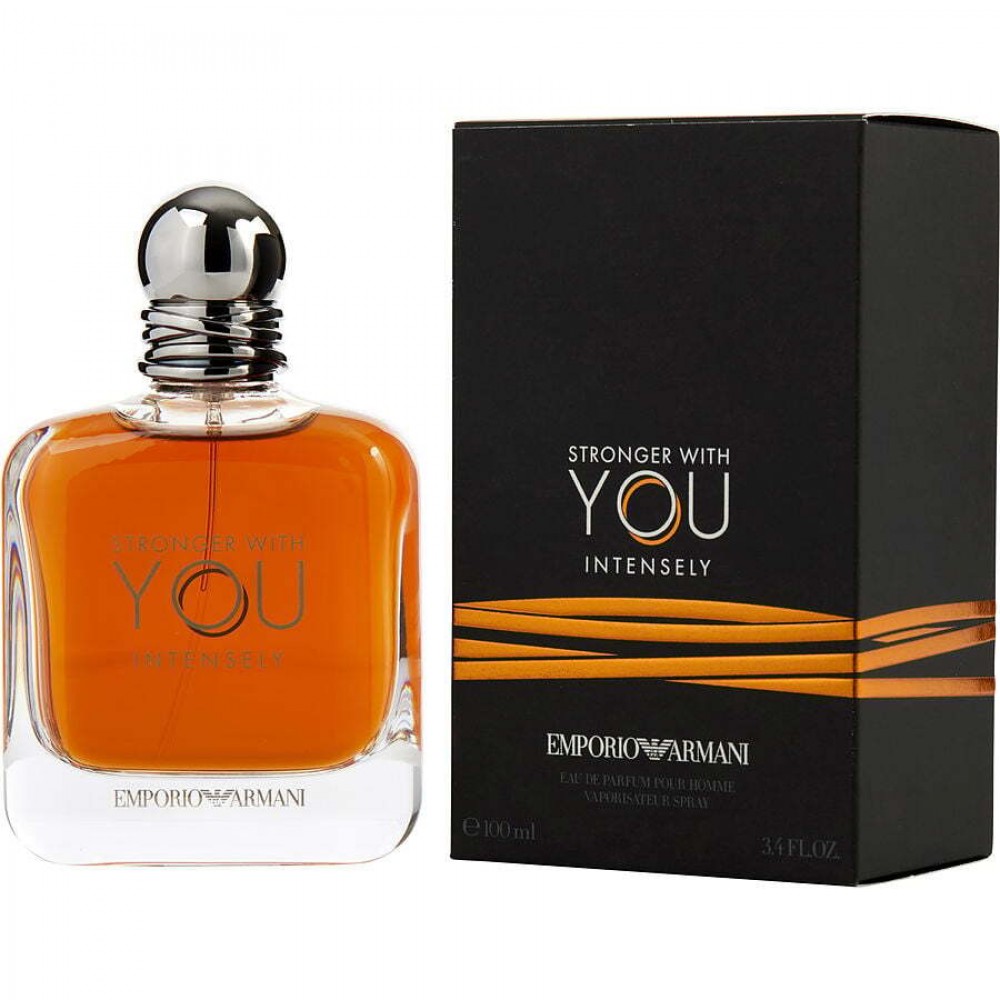 EMPORIO ARMANI STRONGER WITH YOU INTENSELY by Giorgio Armani (MEN) - EAU DE PARFUM SPRAY 3.4 OZ