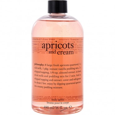 PHILOSOPHY APRICOTS & CREAM by Philosophy (WOMEN) - BODY SPRITZ 16 OZ (NO PUMP)