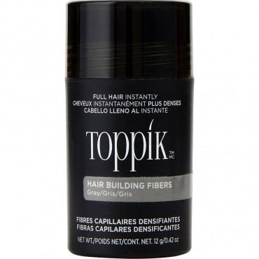 TOPPIK by Toppik (UNISEX) - HAIR BUILDING FIBERS GRAY REGULAR 12G/0.42 OZ