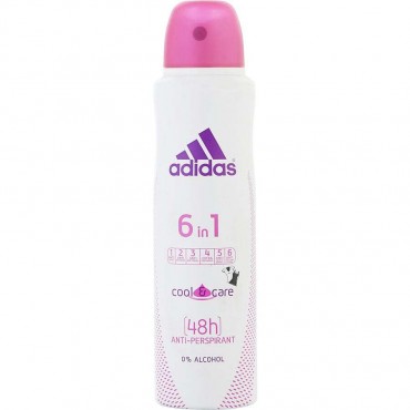 ADIDAS COOL & CARE by Adidas (MEN) - 48 HOUR 6-IN-1 ANTI-PERSPIRANT SPRAY 5 OZ